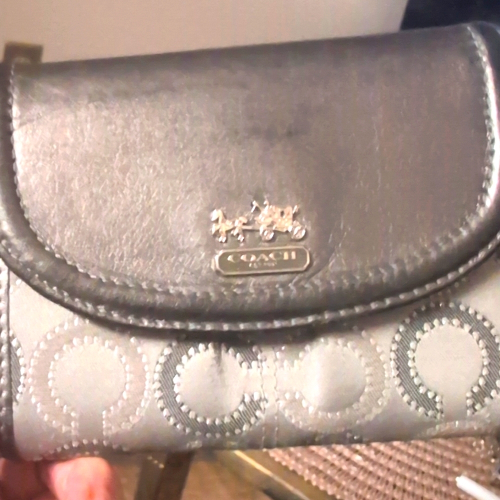 Coach Tri Fold Billfold